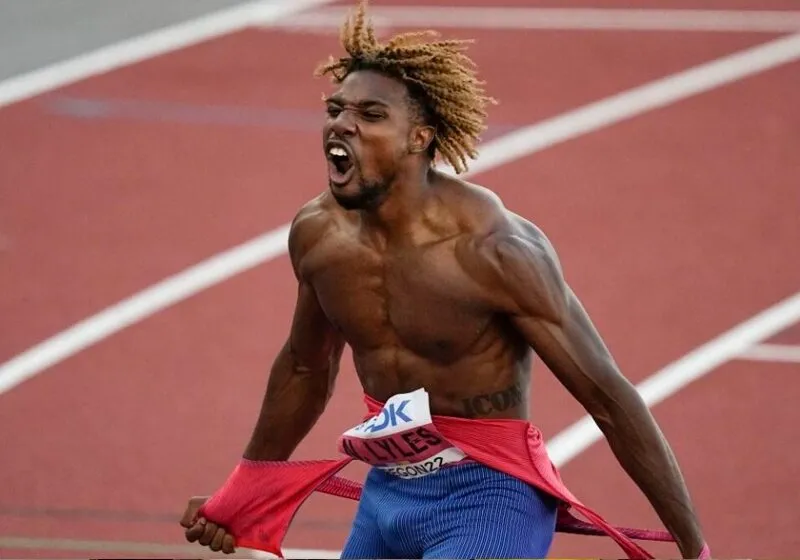 Noah lyles 100m record