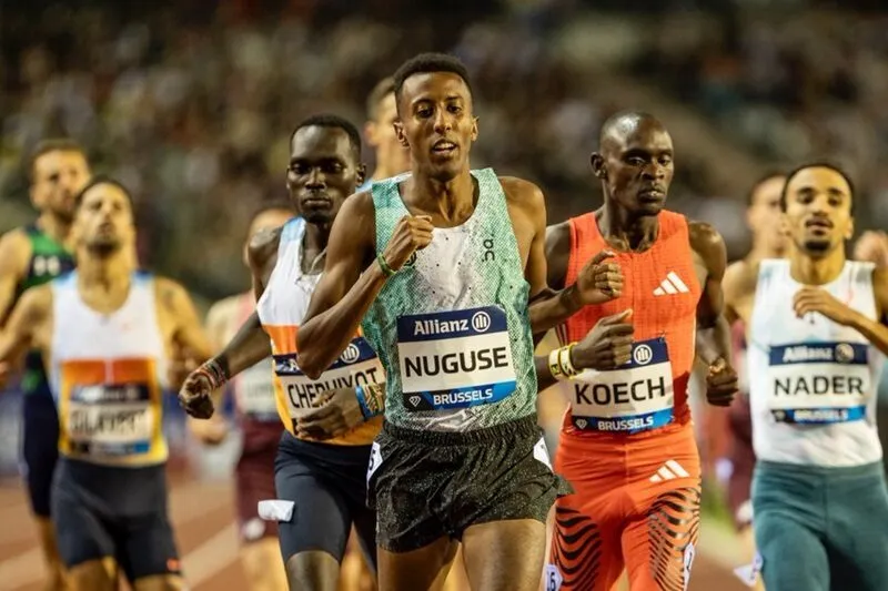 Yared Nuguse cán đích thứ ba tại 1500m Brussels, nuôi hy vọng giành vé đến Tokyo