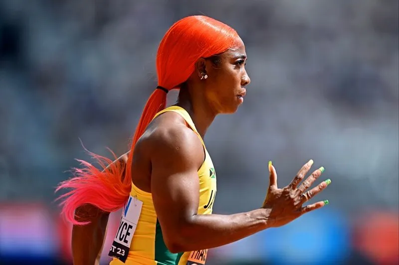 Shelly-Ann Fraser-Pryce tại Brussels Diamond League 2025