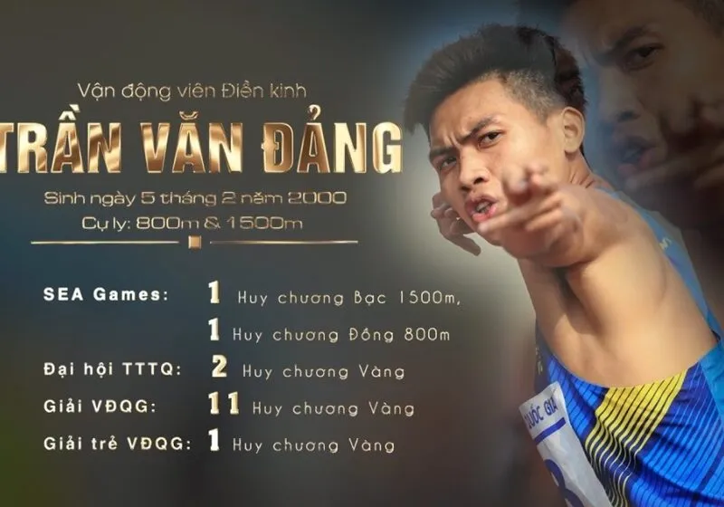 vận động viên trần văn đảng