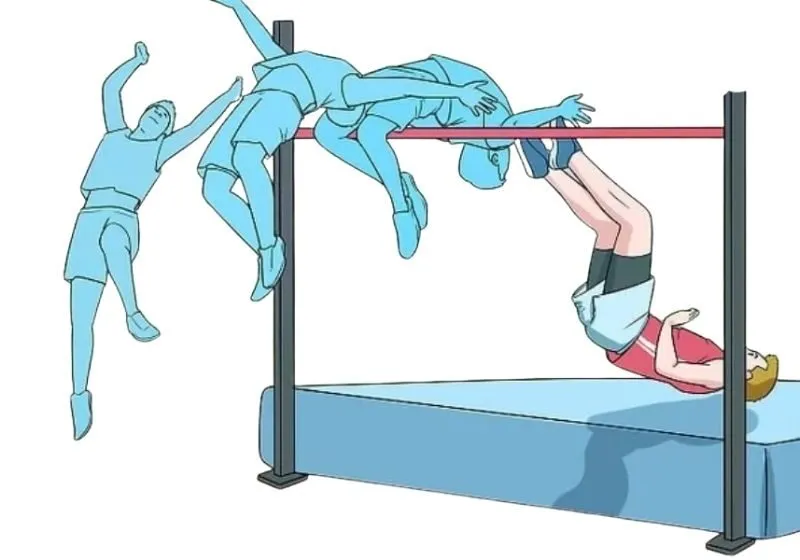 kỹ thuật nhảy cao kiểu nằm nghiêng