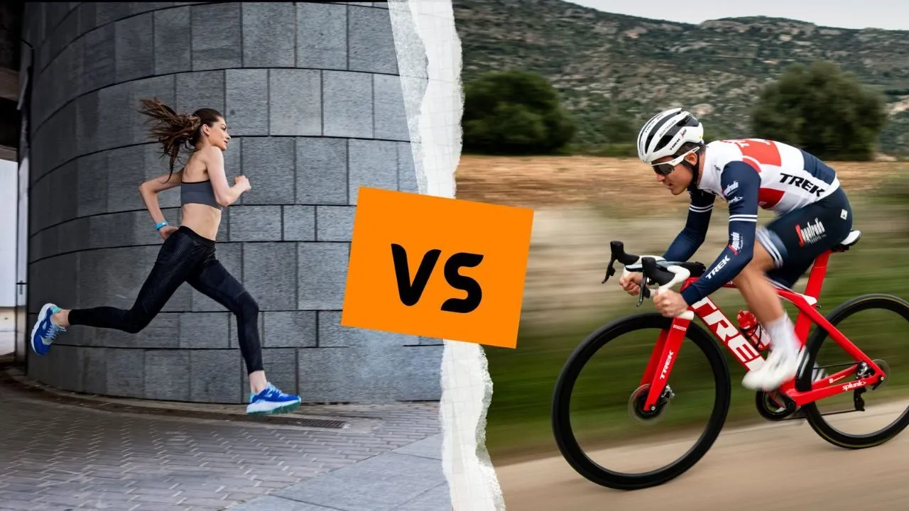 chạy bộ hay đạp xe giảm cân nhanh hơn